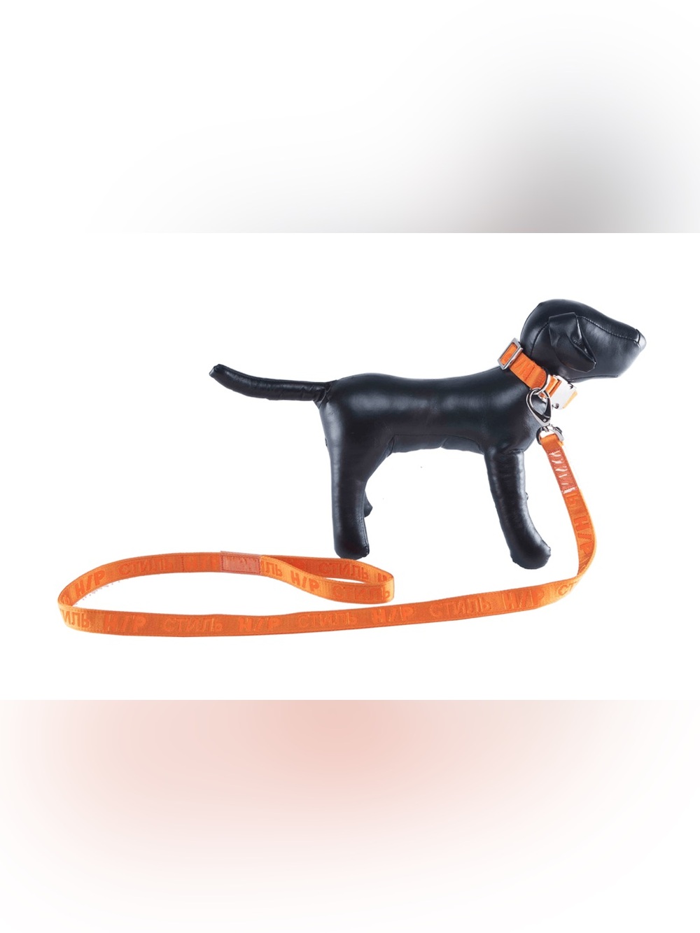 Heron Preston x Very Important Puppies Orange Dog Leash & Collar Set Size Small